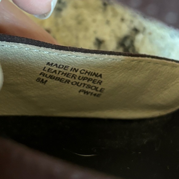 MICHAEL Michael Kors Berkeley Brown Leather Zip-Up Heels - Picture 12 of 13